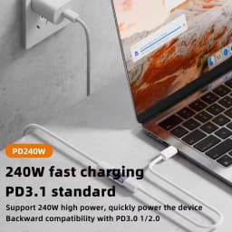 USB4 80Gbps USB C Female to Female Adapter Coupler 240W PD Fast Charging 8K@60Hz Type C Extender Converter for MacBook iPad Pro