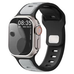 For Iwatch Series 11 10 9 8 7 6 5 4 SE3 Ultra 1 2 Silicone Strap Sports Band for Apple Watch 49mm 46mm 45mm 44mm 42mm 41mm 40mm