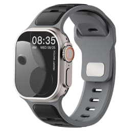 For Iwatch Series 11 10 9 8 7 6 5 4 SE3 Ultra 1 2 Silicone Strap Sports Band for Apple Watch 49mm 46mm 45mm 44mm 42mm 41mm 40mm