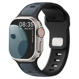 For Iwatch Series 11 10 9 8 7 6 5 4 SE3 Ultra 1 2 Silicone Strap Sports Band for Apple Watch 49mm 46mm 45mm 44mm 42mm 41mm 40mm