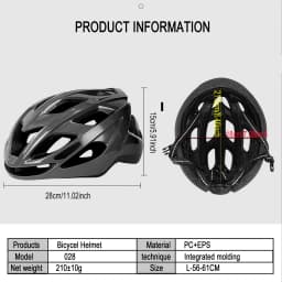 PJT Cycling Helmet Man Women Road Mountain Bike Helmet Outdoor Bicycle Skateboard Scooter Integrally-Molded Ultralight Helmet