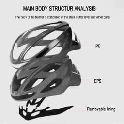 PJT Cycling Helmet Man Women Road Mountain Bike Helmet Outdoor Bicycle Skateboard Scooter Integrally-Molded Ultralight Helmet