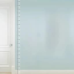 2m Wall Height Measurement Card - Easy-to-Read Durable PC Material Writeable & Removable Ideal for Room Decor Wall Decorations