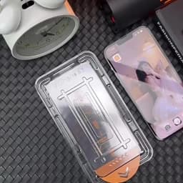 3pcs HD Tempered Glass Screen Protectors for iPhone 17 16 Pro Max 15 14 11 12 13 Mini Scratch-Proof Dust-Free Installation