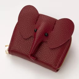 Business Card Holder Female Cow Leather Credit Card Wallet Elephant Pattern Zipper Change Small Bag Women Bank Credit Card Case