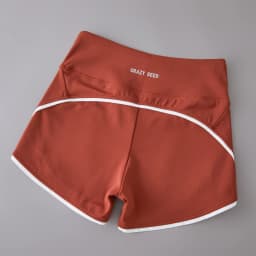 2024 New Color Contrast High Waist Sports Shorts Tight Elastic Peach Hip Training Fitness Yoga Hot Pants