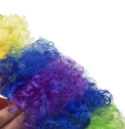 2024 New Funny Joker Wig Explosive Head Clown Fan Party Halloween Ball Party Dressing Supplies Holiday Colorful Wig Headwear
