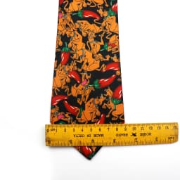 New Trendy 9cm Width Large Neckties For Men Women Cartoon Flower Printed Casual Vintage Neck Tie Shirt Accessories Tuxedo Cravat