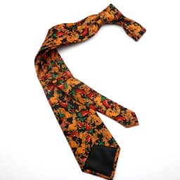New Trendy 9cm Width Large Neckties For Men Women Cartoon Flower Printed Casual Vintage Neck Tie Shirt Accessories Tuxedo Cravat