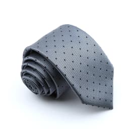 Classic Men's Stripe Tie Fashion Neckties Navy Jacquard Woven Brand New Accessories Daily Wear Cravat Wedding Party Gift For Man