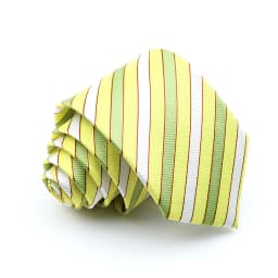 Classic Men's Stripe Tie Fashion Neckties Navy Jacquard Woven Brand New Accessories Daily Wear Cravat Wedding Party Gift For Man