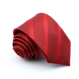 Classic Men's Stripe Tie Fashion Neckties Navy Jacquard Woven Brand New Accessories Daily Wear Cravat Wedding Party Gift For Man