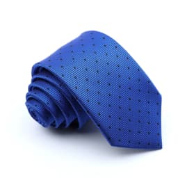Classic Men's Stripe Tie Fashion Neckties Navy Jacquard Woven Brand New Accessories Daily Wear Cravat Wedding Party Gift For Man