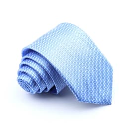 Classic Men's Stripe Tie Fashion Neckties Navy Jacquard Woven Brand New Accessories Daily Wear Cravat Wedding Party Gift For Man