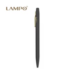 LAMPO Metal Sign Pens Luxury 0.5MM Black Gel Ink Pen Smooth Writing ручка Office School Stationery Supplies boligrafos