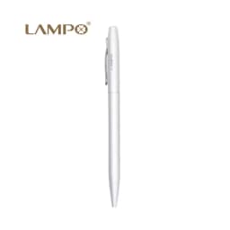 LAMPO Metal Sign Pens Luxury 0.5MM Black Gel Ink Pen Smooth Writing ручка Office School Stationery Supplies boligrafos