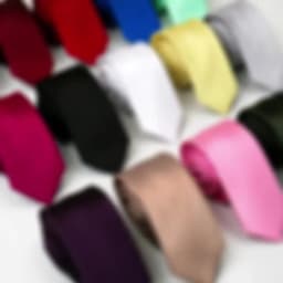 Classic Men's Daily Waterproof Necktie Light Purple Unisex Wedding Tie Accessory Summer Gift Stripe Candy Color Solid Neck Ties
