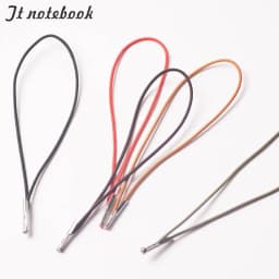 2pcs Elastic Repair Rubber Band Leather Notebook Accessory Elastic String for Genuine Leather Traveler Notebook