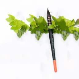 ArtSecret High-Grade Anti-Drop Squirrel Hair Watercolor Painting Brush 1PC Black&Red Fat Mop Hook Pen Round Head  65RPY