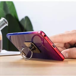 DEAHAN 304 Stainless Steel Finger Ring Cell Phone Holder Stand 360 Adjustable Hook Ring Finger Kickstand for Smartphone Bracket