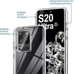 360 Protector Transparent Phone Case For Samsung Galaxy S26 S25 S24 S23 S22 S21FE S20 Plus S10 Note 20 Ultra A54 Full Cover