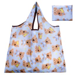 BIG Eco-Friendly Folding Shopping Bag Reusable Portable Shoulder Handbag for Travel Grocery Fashion Pocket Tote
