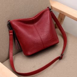 Hand Crossbody Bags For Women 2026 New Luxury Designer Handbag Leather Tassel Shoulder Bags Purses And Handbags Tote Bag Bolsa