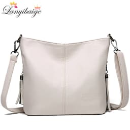 Hand Crossbody Bags For Women 2026 New Luxury Designer Handbag Leather Tassel Shoulder Bags Purses And Handbags Tote Bag Bolsa