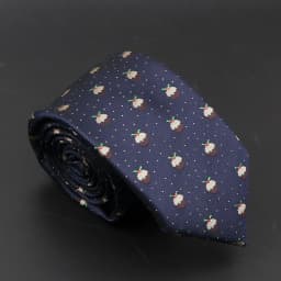 New Blue Printed Men's Tie Novelty Animal Fruit Pattern Neck Ties S lim Jacquard Woven High Quality Gravatas Accessories For Men