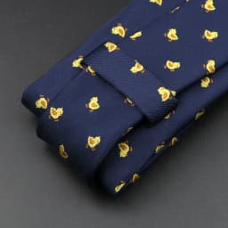 New Blue Printed Men's Tie Novelty Animal Fruit Pattern Neck Ties S lim Jacquard Woven High Quality Gravatas Accessories For Men