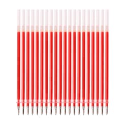 42Pcs/set Ballpoint Pen + Refill Set Black Blue Red Ink Gel Pen Bullet Tip 0.5mm School & Office Supplies Stationery Kids Gift P