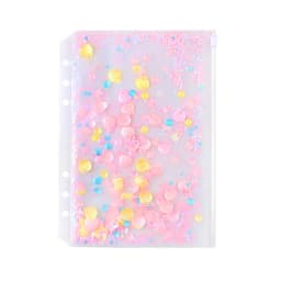 A6/A5 Vintage Embossed PU Leather DIY Binder Notebook Cover Diary Agenda Planner Paper Cover School Stationery