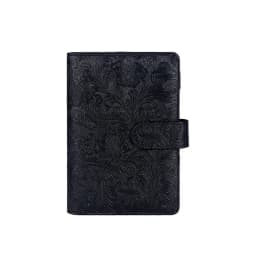 A6/A5 Vintage Embossed PU Leather DIY Binder Notebook Cover Diary Agenda Planner Paper Cover School Stationery