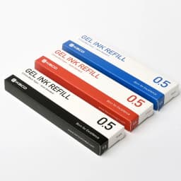 10pcs/pack for Xiaomi Gel Pen Kaco 0.5MM Refill Blue/Black/Navy Blue Ink Retractable Sign Pen Ballpoint Pens for office School