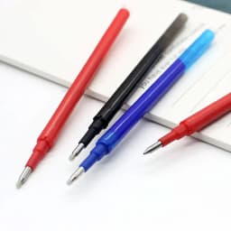 20/30/40/50Pcs Set Erasable Gel Pen Refill 0.7mm Tip Color Ink Rod Replacement Office Writing Drawing Stationery Accessory 11cm