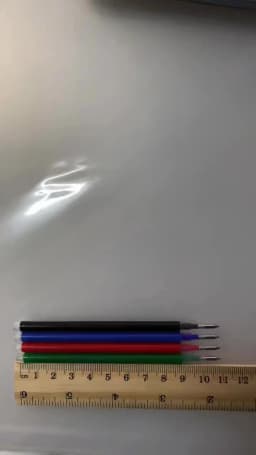 20/30/40/50Pcs Set Erasable Gel Pen Refill 0.7mm Tip Color Ink Rod Replacement Office Writing Drawing Stationery Accessory 11cm
