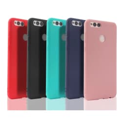Candy Color Silicone Phone Case For Huawei Honor 7X 7A 7C Pro 7S Honor 8 8X 8C 8A 8S 9 Lite 9s 9c 9A Matte Soft TPU Back Cover