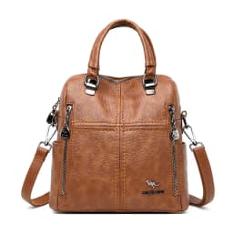 Designer Leather Luxury Handbags Multifunction Women's Shoulder Bag 2026 Travel Backpack Mochila Feminina Sac for Stylish Women