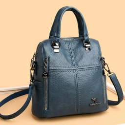 Designer Leather Luxury Handbags Multifunction Women's Shoulder Bag 2026 Travel Backpack Mochila Feminina Sac for Stylish Women