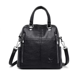 Designer Leather Luxury Handbags Multifunction Women's Shoulder Bag 2026 Travel Backpack Mochila Feminina Sac for Stylish Women