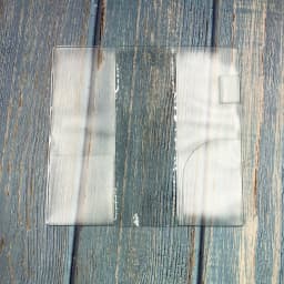 Fromthenon Transparent Pvc Protective Cover for HO-BO Weeks Planner Diary Journals Notebook Bookbinder Case School Supplies