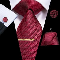 Hi-Tie Yellow Brown Paisley Tie For Men Men's Tie Clip Gift For Men Luxury Necktie Hanky Cufflinks Set Formal Wedding