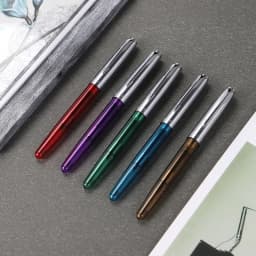 New PAILI  Fountain Pen Fashion Popular Plastic Colorful Classic Business Gift Ink Pens Nice Office Pen Gift School