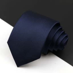 Fashion Men's Business Tie Classic 8CM Stripe Plaid Polyester Jacquard Necktie Red Blue Black High Quality Daily Wear Cravat