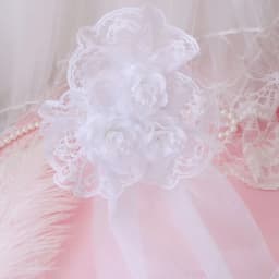 Japanese Lolita Hair Accessories Rose Hairpin Lace Veil Side Clip Lolita Veil