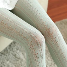 Spring Autumn Women Lolita Tights Kawaii Lace Stockings Woman Hollow Out White Female Pantyhose Stockings Tattoo Pattern Tights