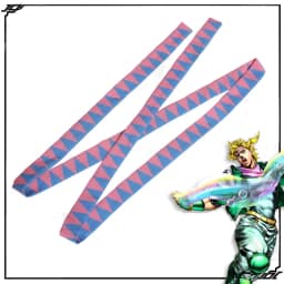 Caesar Anthonio Zeppeli Headwear Anime Cosplay Props JoJo's Bizarre Adventure Headband Hair Band Unisex Halloween Party Decor