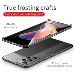For SAMSUNG Galaxy A12 A32 A52 A52s A72 A13 A33 A53 A73 5G Hard Plastic Shockproof Case Covers Ultra Slim Frosted Cases