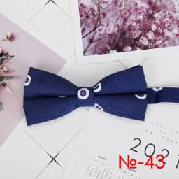 Mens Floral Bow Tie Flexible Bowtie Smooth Necktie Soft Cotton Butterfly Decorative Pattern Dot Flower Print Bow Ties