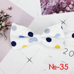 Mens Floral Bow Tie Flexible Bowtie Smooth Necktie Soft Cotton Butterfly Decorative Pattern Dot Flower Print Bow Ties